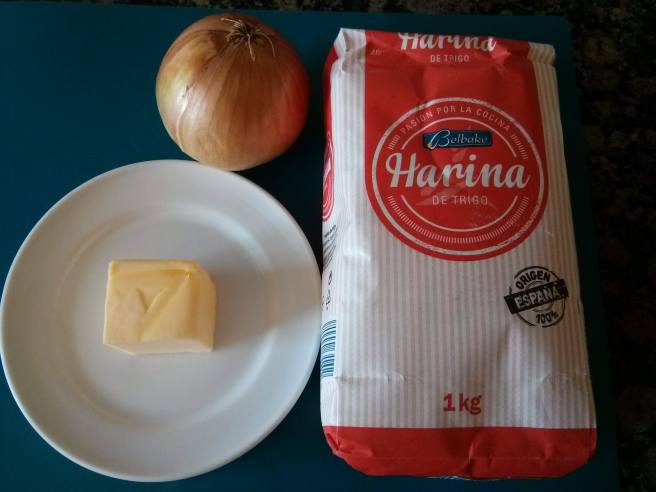 Beixamel, ingredients