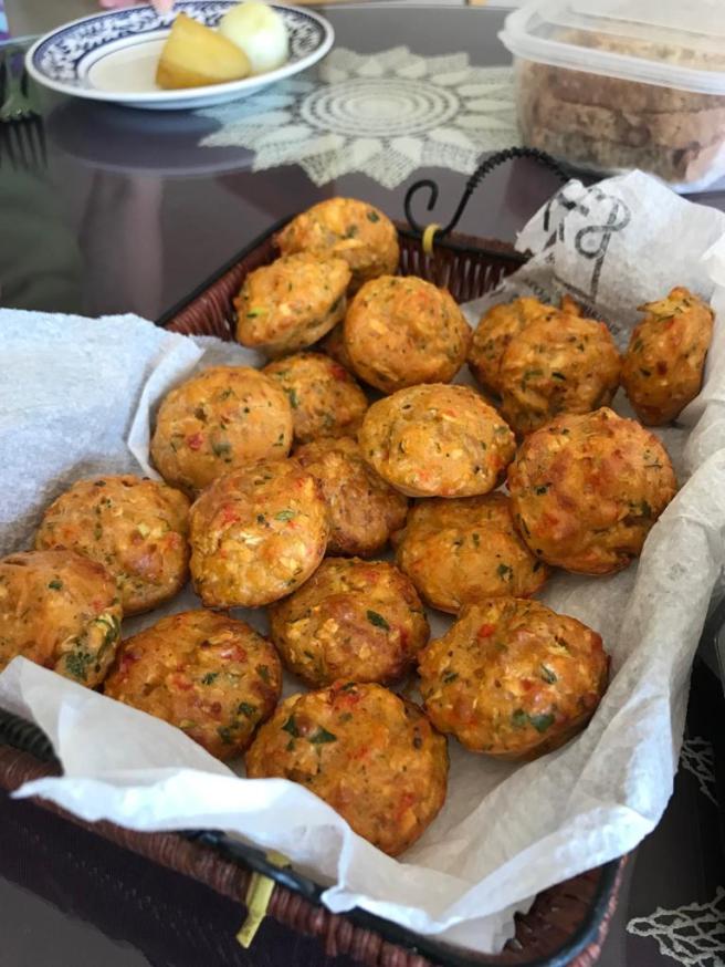 Magdalenes de carabassó cuites