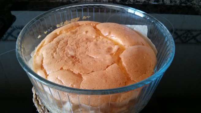 Pastís de formatge japonès, cuit dins del motlle, fred