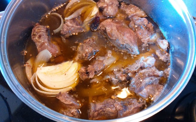 La vedella en rostit humit, confitada