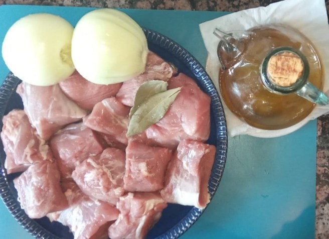 Rostit humit de porc, ingredients