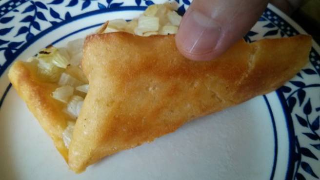 Detall de la massa cuita del coc