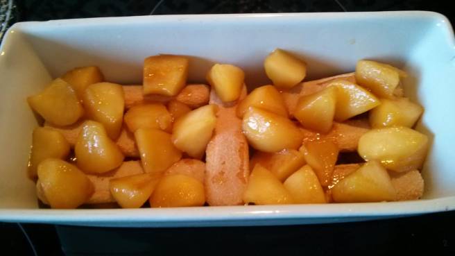 Pomes i galetes disposades